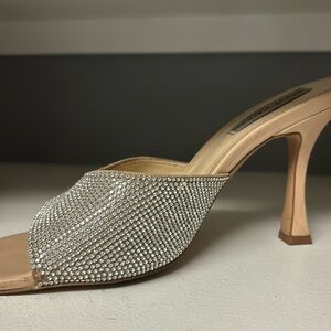 Steve Madden silver shoes